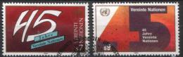 UN Wien - Mi-Nr 104/105 Gestempelt / Used (n498) - Used Stamps