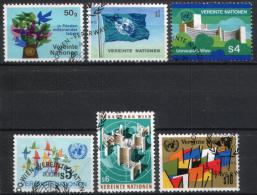 UN Wien - Mi-Nr 1/6 Gestempelt / Used (n501) - Used Stamps