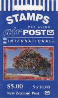 New Zealand-1996 Pohutukawa Tree $ 5.00 Booklet  SB 81 - Booklets