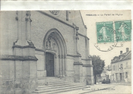 ILE DE FRANCE - 95 - VAL D'OISE - PRESLES - L'Eglise - Le Portail - Presles