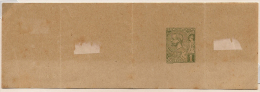 MONACO 1893 1c Newspaper Wrapper Complete VZ032 - Postal Stationery