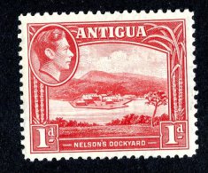 3289x)  Antigua 1938 - SG# 99a ~ Sc# 85a  M* - 1858-1960 Kolonie Van De Kroon