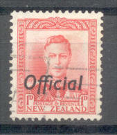 Neuseeland New Zealand 1938 - Michel Nr. Dienst 54 O Official - Service