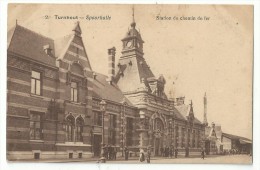 Turnhout - Spoorhalle - Station Du Chemin De Fer - 1921 - Turnhout