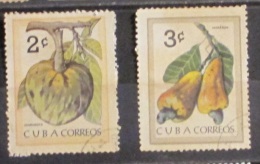 Cuba 1963 Cuban Fruits - Usados