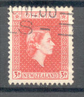 Neuseeland New Zealand 1954 - Michel Nr. Dienst 82 O Official - Dienstmarken