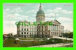 ATLANTA, GA - STATE CAPITOL - U.S. 701 - TRAVEL IN 1907 - F. VON BARDELEBEN - - Atlanta