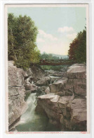 Upper Falls Waterfalls Ammonoosuc River White Mountains New Hampshire 1910c Postcard - White Mountains