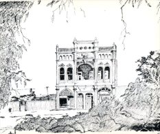 (185) Australia  - WA - Coolgardie (drawing) - Kalgoorlie / Coolgardie