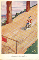 Enfants  Humor Velo Bike Fahrad  Artist  Illustrateur  Old Postcard Cpa. 1922 - Humorous Cards