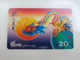 UTS Prepaid Phonecard,Dragon - Other & Unclassified