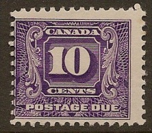 CANADA 1930 10c Postage Due SG D13 M X#IM8 - Portomarken