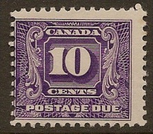 CANADA 1930 10c Postage Due SG D13 M X#IM8 - Strafport