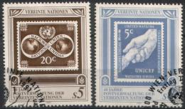 UN Wien - Mi-Nr 121/122 Gestempelt / Used (n513) - Used Stamps