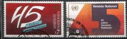 UN Wien - Mi-Nr 104/105 Gestempelt / Used (n515) - Used Stamps