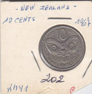 10 CENTS 1967 - New Zealand