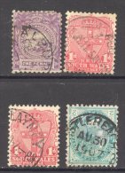 NEW SOUTH WALES, POSTMARK SELECTION #1 On Qvictoria Stamps - Used Stamps