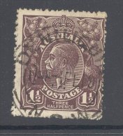 NEW SOUTH WALES, Postmark ´DENILIQUIN´ On George V Stamp - Gebraucht