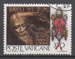 PIA  -  VATICANO  - 1978 -  80° Genetliaco Di Paolo VI  -  (SAS  633-34) - Usati