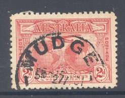 NEW SOUTH WALES, Postmark ´MUDGEE´ On 2D AIR MAIL - Oblitérés