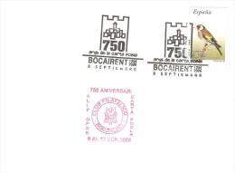 Carta Con Matasello Bocairent 2006 - Storia Postale