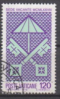 PIA  -  VATICANO  - 1978 -  1° Sede Vacante  -  (SAS  638-40) - Used Stamps