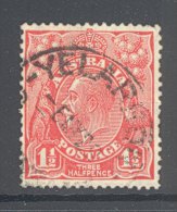 QUEENSLAND, Postmark ´YELLARBON´ On George V Stamp - Gebraucht