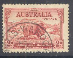 SOUTH AUSTRALIA, Postmark ""WAROOKA"" On George V  Stamp - Gebruikt