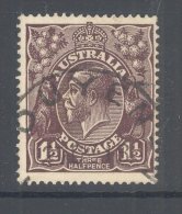 VICTORIA, Postmark ´OUYEN´ On George V Stamp - Usados