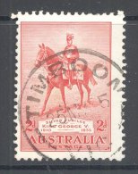 VICTORIA, Postmark ´TIMBOON´ On George V Stamp - Gebraucht