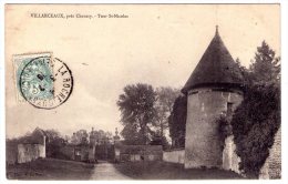 Villarceaux , Près Chaussy - Tour Saint Nicolas  - Scan Recto-verso - Other & Unclassified