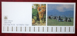 Agriculture - Grape - Tractor - 1984 - Kyrgyzstan USSR - Unused - Kirguistán