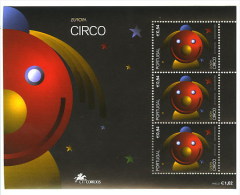 PORTUGAL Bloc S/s EUROPA CEPT 2002 Le Cirque Circus ** - Cirque