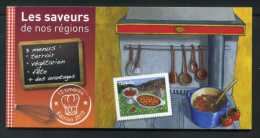 CARNET N° BC443 LES SAVEURS DE NOS REGIONS N° 1 De 12 TIMBRES ADHESIFS AD443 A AD454 NEUF** - Altri & Non Classificati