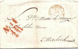 Sobrescrito A Madrid Con Baeza-1850 De Toledo. - ...-1850 Prephilately