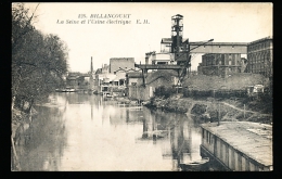 92 BOULOGNE BILLANCOURT / La Seine Et L'Usine électrique / - Boulogne Billancourt
