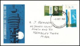 Great Britain 1965, FDC Cover "  Opening Of Post Telecommunication Tower" W./ Postmark London - 1952-1971 Em. Prédécimales