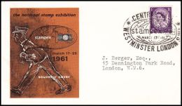 Great Britain 1961,  Illustrated Cover "Stampex 1961" W./ Special Postmark - Lettres & Documents