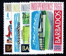 3352x)  Barbados 1966 - Sc# 290/93 ~ Mnh**  (scv $3.35) - Barbados (1966-...)