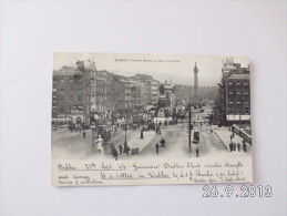 Dublin. - O´Connell Bridge And Sackville Street. (20 - 09 - 1904) - Dublin
