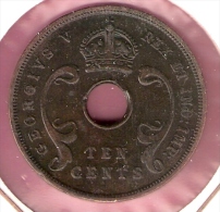 EAST AFRICA 10 CENTS 1935 - Sonstige – Afrika