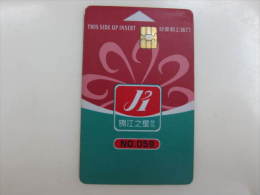 China Hotel Key Card, JinJiang Hotel No.059 - Zonder Classificatie