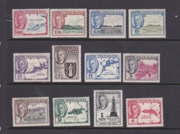 Virgin Islands 1952 Definitives Set MH - Other & Unclassified