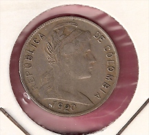 COLOMBIA 5 CENTAVOS 1920 - Kolumbien