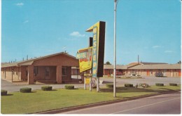 Sayre OK Oklahoma, Western Motel, Lodging On Route 66, Motel Sign, C1950s Vintage Postcard - Route ''66'