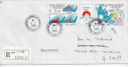 TAAF2 Enveloppe Alfred Faure Pont Aux Français Dumont D'Urville  T.A.A.F Terres Australes Et Antartiques Française - Lettres & Documents