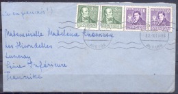 LETTRE  Cachet  STOCKHOLM  Le 8 2 1940  Affranchie Avec 4 Timbres - Briefe U. Dokumente