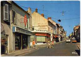 MASSY 91 ESSONNE - RUE PRINCIPALE DU VIEUX MASSY, TABAC LE ROYAL MASSY, NOMBREUSES VITRINES DE MAGASINS - ED CIM A VOIR - Massy