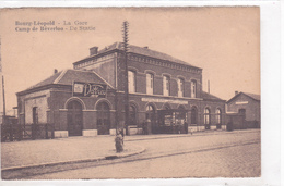 Leopoldsburg-Bourg Léopold   écrite En 1928  "Camp De Beverloo-De Statie " "     Voir Scans - Leopoldsburg