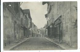 CPA -CASTELJALOUX -RUE DE VEYRIES -Lot Et Garonne (47) -Circulé 1904 - Casteljaloux